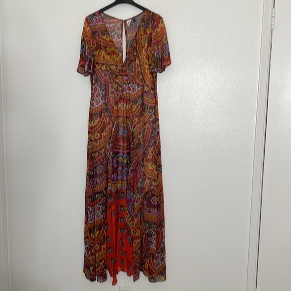 Anthropologie Dresses & Skirts - Anthropologie Akemi + Kin Murol Maxi Short Sleeve Dress Size 14